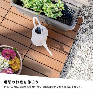 ジョイントタイル 人工木 チークx6個セット ...の詳細画像3
