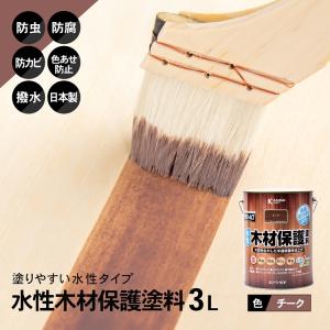 ◆コーナン オリジナル PROACT 水性木材保護塗料 ３Ｌ チーク｜kohnan-eshop