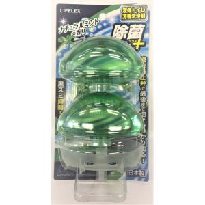 コーナン オリジナル LIFELEX 除菌トイレ芳香洗浄剤　ナチュラルミント   約幅105×奥行55×197mm｜kohnan-eshop