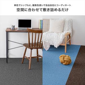 タイルカーペット 50×50 20枚セット 防...の詳細画像1