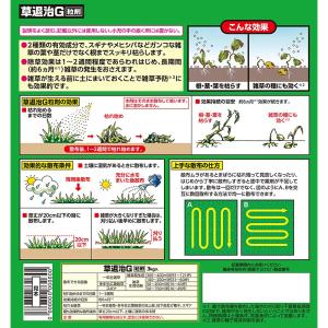 除草剤 草退治G 粒剤 3kg 家庭用 雑草対...の詳細画像1
