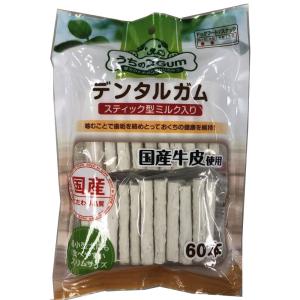 デンタルケアガム ミルクバー 60本の商品画像