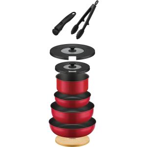 サーモス(THERMOS) デュラブルシリーズ 取っ手のとれるフライパン9点セット