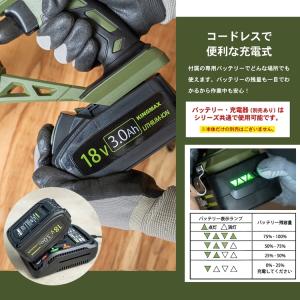 電動のこぎり 18V 充電式 レシプロソー 3...の詳細画像2