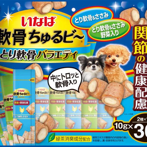 いなば食品　軟骨ちゅるビ〜　関節の健康配慮バラエティ　３６袋