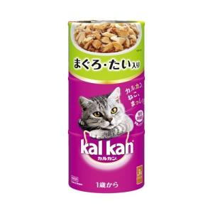 【ポイント3倍 7/4-7/5】キャットフード カルカン ハンディ缶 猫 猫用 猫用ウェットフード ウェットフード まぐろ たい 切り身 総合栄養食 白身 赤身