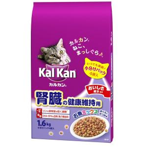 カルカン ドライ 腎臓の健康維持用 お魚ミックス(まぐろとかつお味)