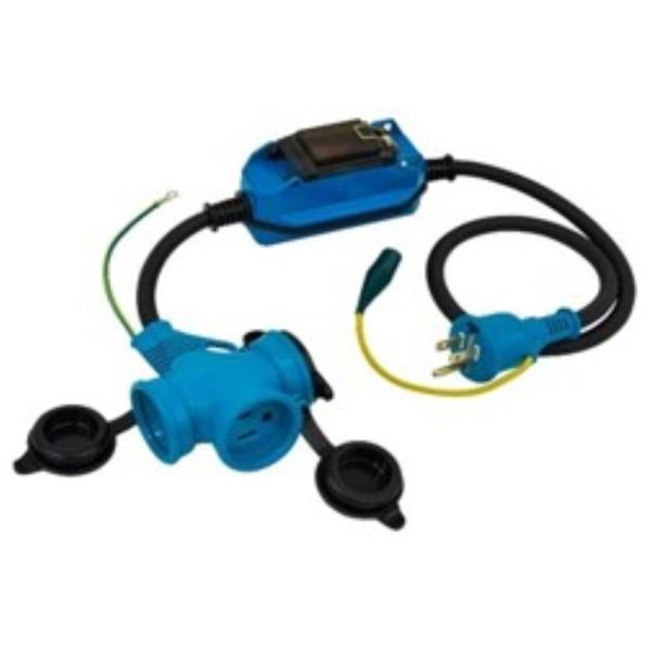 ◆日動工業　防雨ポッキン延長ブレーカ　ＦＢW−ＥＫ−Ｔ−ＫＰ