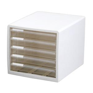 アステージ  レターケース Ｍ５（浅型５段） ホワイト