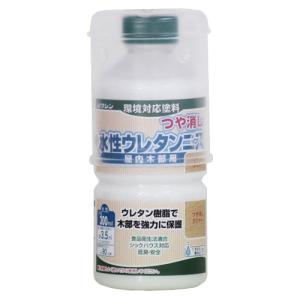 和信ペイント 水性ウレタンニス300ML つや消しクリヤー