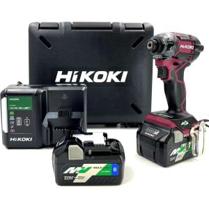 ◆HiKOKI(ハイコーキ)　３６Ｖインパクト　フレアレッド　ＷＨ３６ＤＣ（２ＸＰＲＳ）｜kohnan-eshop