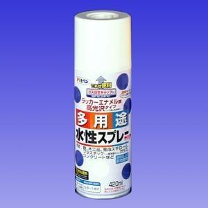 アサヒペン 水性多用途スプレー つや消しクリア 420ml : コーナン
