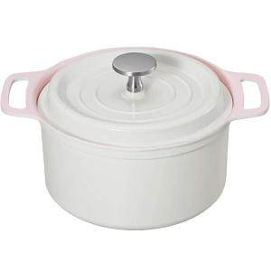 ベストコ セラティ セラミックIHハイキャセロール16cm ND−7521 サクラホワイト   約230×180×90mm