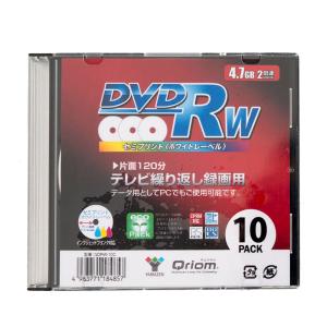 Qriom DVD-RW 10枚 QDRW-10C｜kohnan-eshop