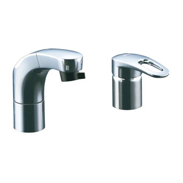 ◆LIXIL INAX ホース引出式洗髪シャワー水栓 メッキハンドル仕様（一般地） RLF-682Y
