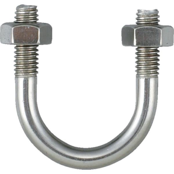 【メーカー直送T】トラスコ中山(TRUSCO)　ＰＣ管用Ｕボルト　ＳＵＳ３０４　呼び径８０Ａ　ねじ径...