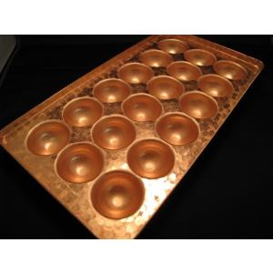 直径48mm18個穴銅板たこ焼き器(1.5mm)