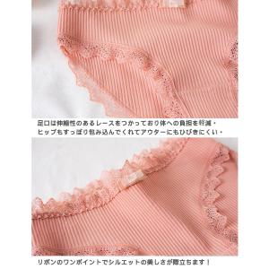 ショーツ レディース 3枚セット 綿 コットン...の詳細画像3