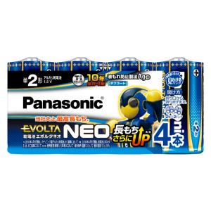 LR14NJ4SW パナソニック エボルタ電池 単2形 4本パック Panasonic EVOLTA...