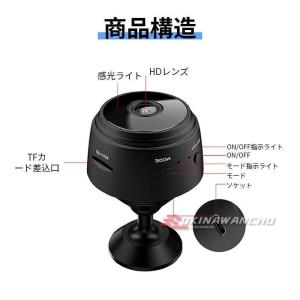 超小型 防犯カメラ 1080P高画質小型 防犯...の詳細画像4