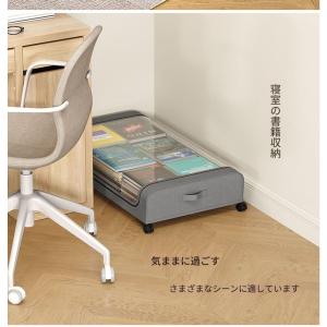 ベッド下収納ボックス 収納ボックス キャスター...の詳細画像5