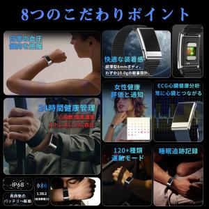 2026最新 スマートウォッチ スマートハンド...の詳細画像1