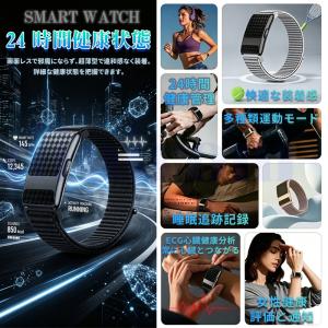 スマートバンド スマートウォッチ スクリーンレ...の詳細画像1