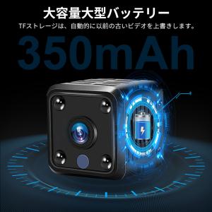 小型防犯カメラ 隠しカメラ スマホ連動 108...の詳細画像1