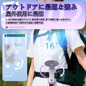 ハンディファン グリップファン 携帯扇風機 冷...の詳細画像4