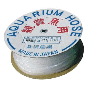 ビニールホース耐寒用　内径4×外径6ｍｍ　1ｍ