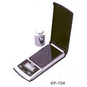 【数量限定特価】 タニタ ポケッタブルスケール KP-104 (ブラック) 最大計量200ｇ