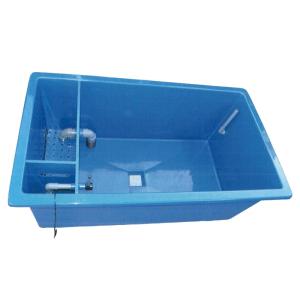 ライフ商事 FRP一体型水槽 US-1000B (約1000L) 【送料別途請求】