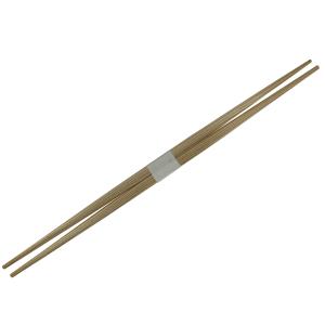 割り箸　杉柾らんちゅう箸24cm 白帯巻 100膳ポリ入り　国産