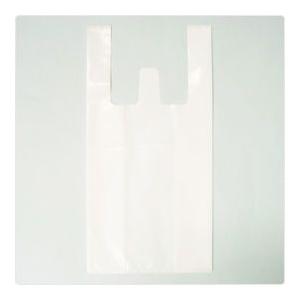 レジ袋　ポリ袋　乳白　No.45 厚口　100枚