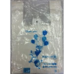 福助工業 ポリ風呂敷 No.90 水玉ブルー （300枚）厚み0.035×巾900×長さ