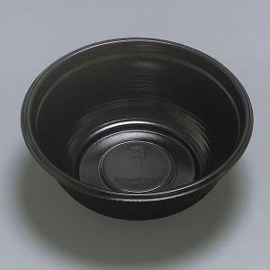 発泡 どんぶり容器 SP-180-3h 黒　本体フタセット 50枚　レンジ対応　業務用　テイクアウト　使い捨て