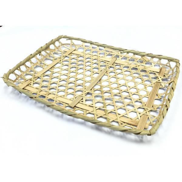竹かご　竹トレー G-1 35cm x 27cm x2cm 225個
