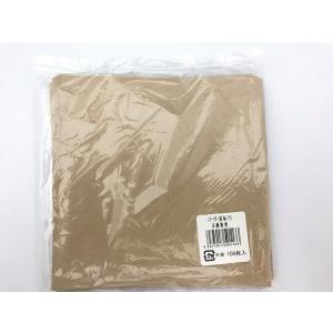 バーガー袋 未晒し No.15 100枚 福助工業　業務用　テイクアウト