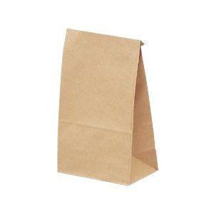 角底袋　未晒無地　No.30 100枚 幅260x高465xマチ140mm