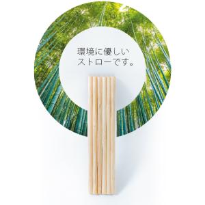 竹ストロー 200mm 紙個包装 50本 繰り...の詳細画像3