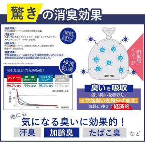ハウスホールドジャパン 消臭袋 ゴミ袋 M 1...の詳細画像4