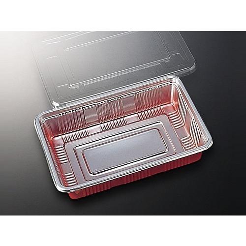 弁当容器 DX HS-6 本体フタセット 100枚 中央化学 178 x 126 x 35(8)mm...