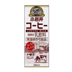 小岩井コーヒーCOFFEE MILK＜紙パック常温保存可能品＞200ml×