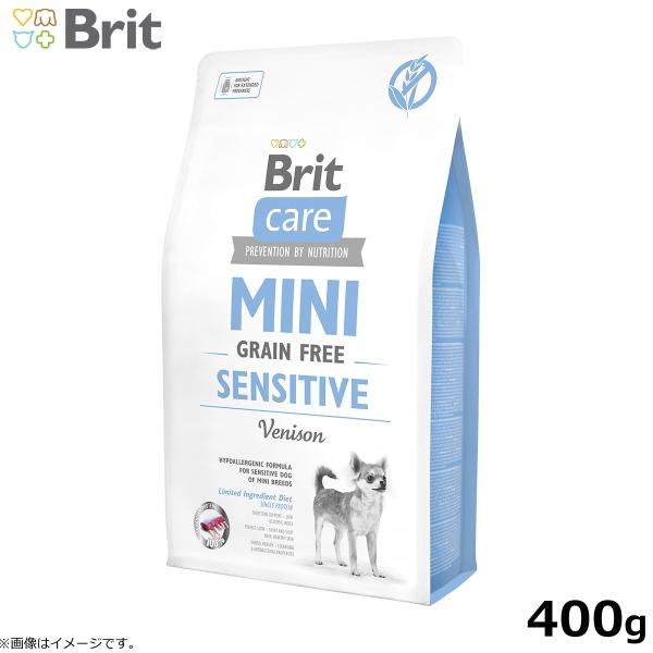 ブリットケア ミニ Brit Care MINI ドッグフード グレインフリー ベニソン 400g ...