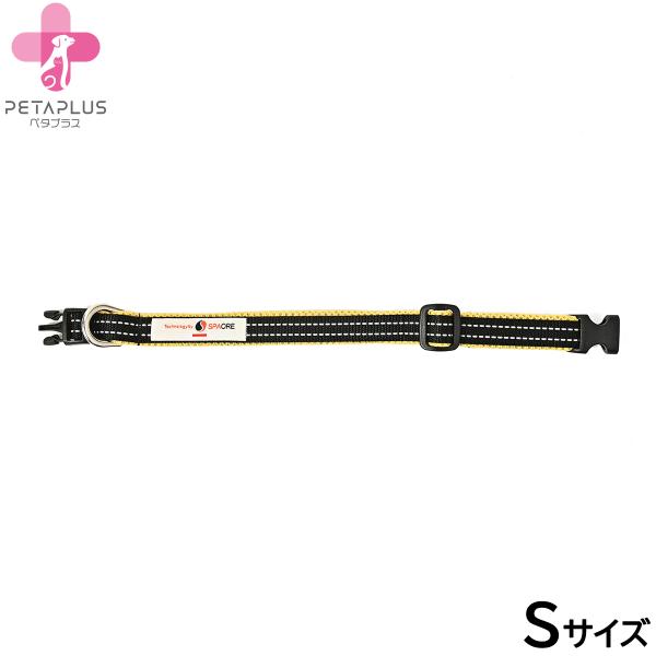ペタプラス YORISOUカラー 犬用首輪 S イエロー スパオール テラクール 血行 疲労 健康サ...