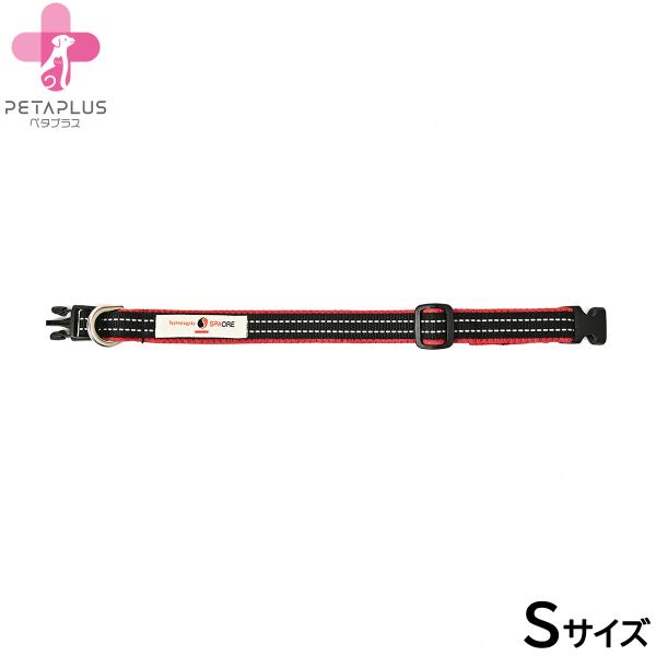 ペタプラス YORISOUカラー 犬用首輪 S レッド スパオール テラクール 血行 疲労 健康サポ...