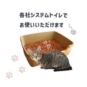 脱臭梅 猫ちゃんの消臭トイレ砂 猫砂 3L×8...の詳細画像2
