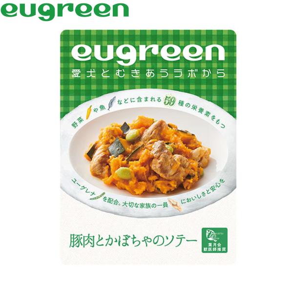 ユーグリーン お惣菜 豚肉とかぼちゃのソテー 犬用 100g 国産 無添加