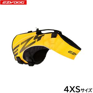 イージードッグ EZYDOG フローティングジャケット DFDブースト 4XS イエロー ライフジャケット 超小型犬