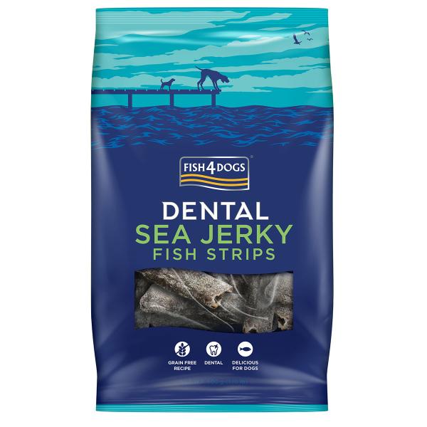フィッシュ4ドッグ シージャーキー スキニー 500g 無添加 犬用おやつ トリーツ
